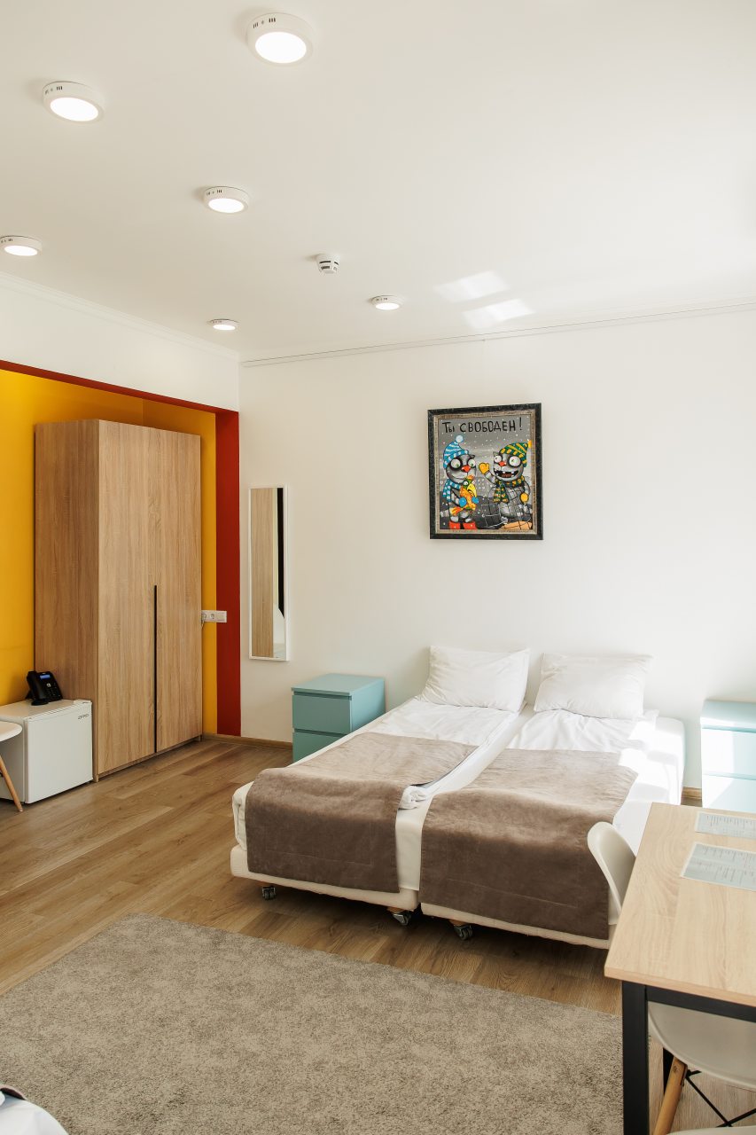 Четырехместный (С душем), Отель Артбокс