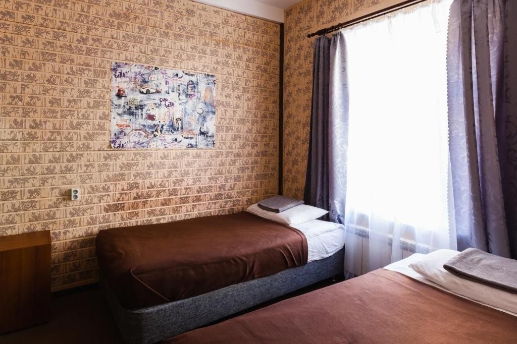 Двухместный (Двухместный номер с 2 отдельными кроватями) отеля Crazy Sheep, Санкт-Петербург