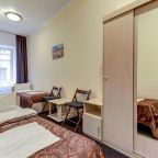 Трехместный (С общей ванной комнатой), Отель SuperHostel на Невском 130