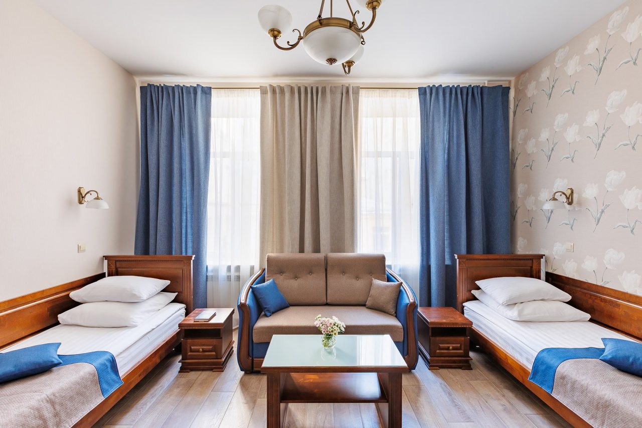 Трехместный (Трехместный номер Делюкс), Отель Северный Цветок