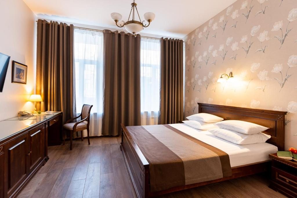 Двухместный (Номер Делюкс с кроватью размера «king-size») отеля Северный Цветок, Санкт-Петербург