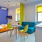 Подходит для больших компаний, Апартаменты Axis.Moscow Arbat