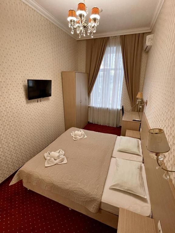 Двухместный (Стандартный двухместный номер с 1 кроватью) мини-отеля Basmanny Inn, Москва