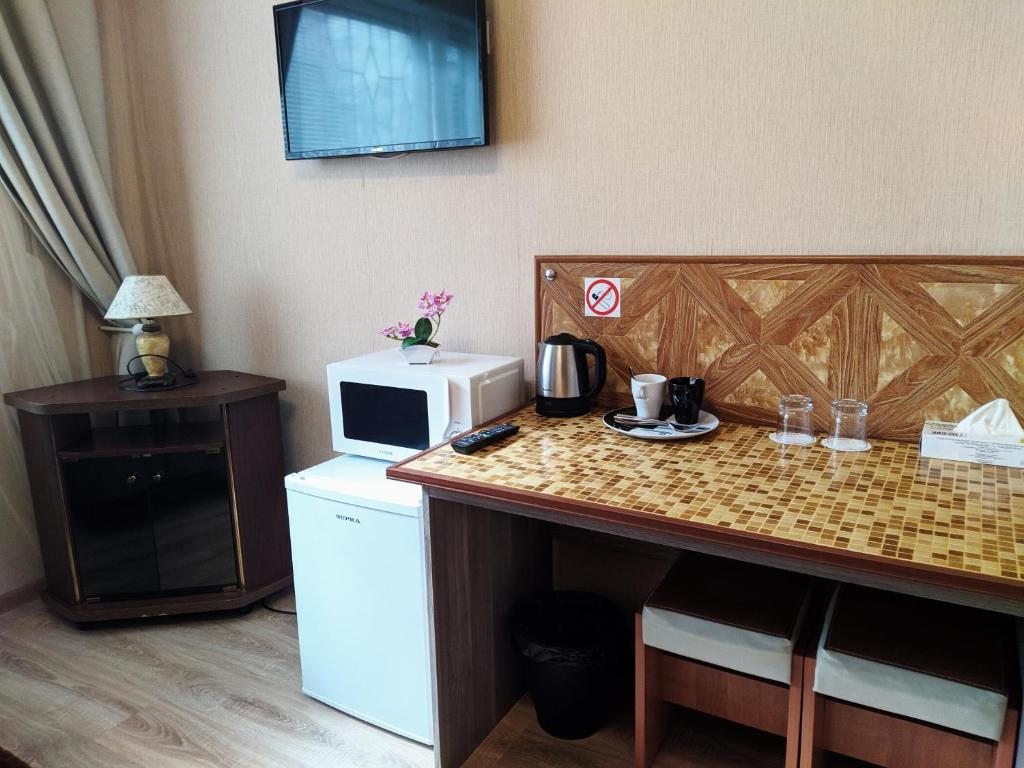 Двухместный (Двухместный номер с 1 кроватью и собственной ванной комнатой) отеля Дом в Ясенево, Москва