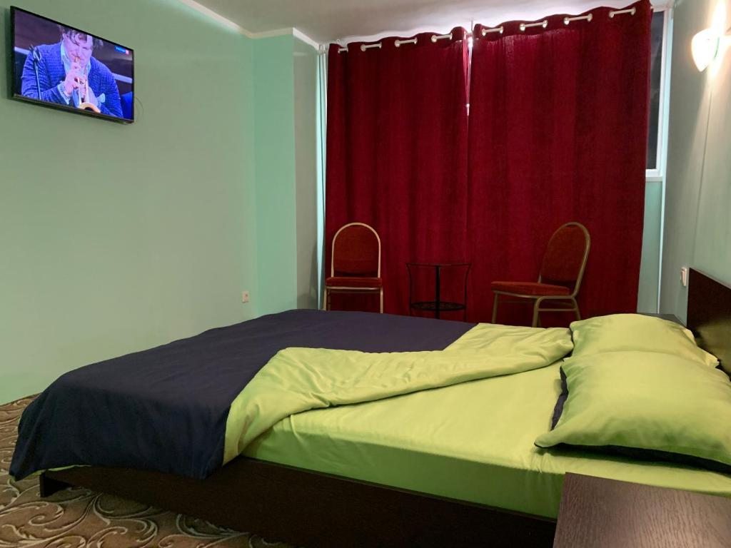 Двухместный (Бюджетный двухместный номер с 1 кроватью или 2 отдельными кроватями) отеля Перово Плаза, Москва