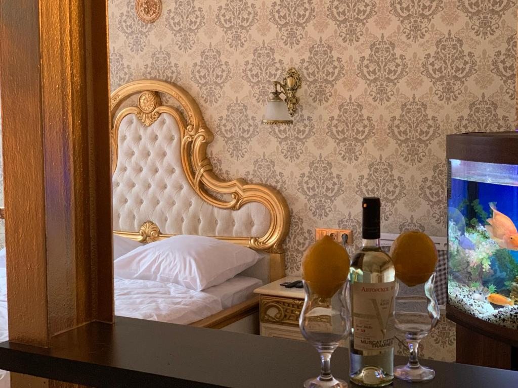 Двухместный (Большой двухместный номер с 1 кроватью) отеля Перово Плаза, Москва