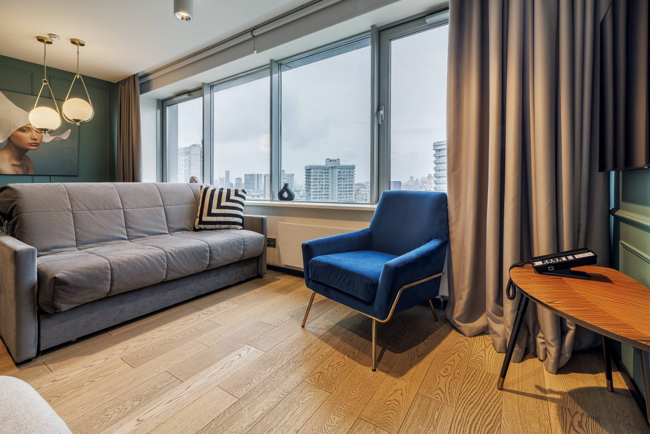 Апартаменты (С 1 спальней Комфорт), Апарт-отель Intermark Residence