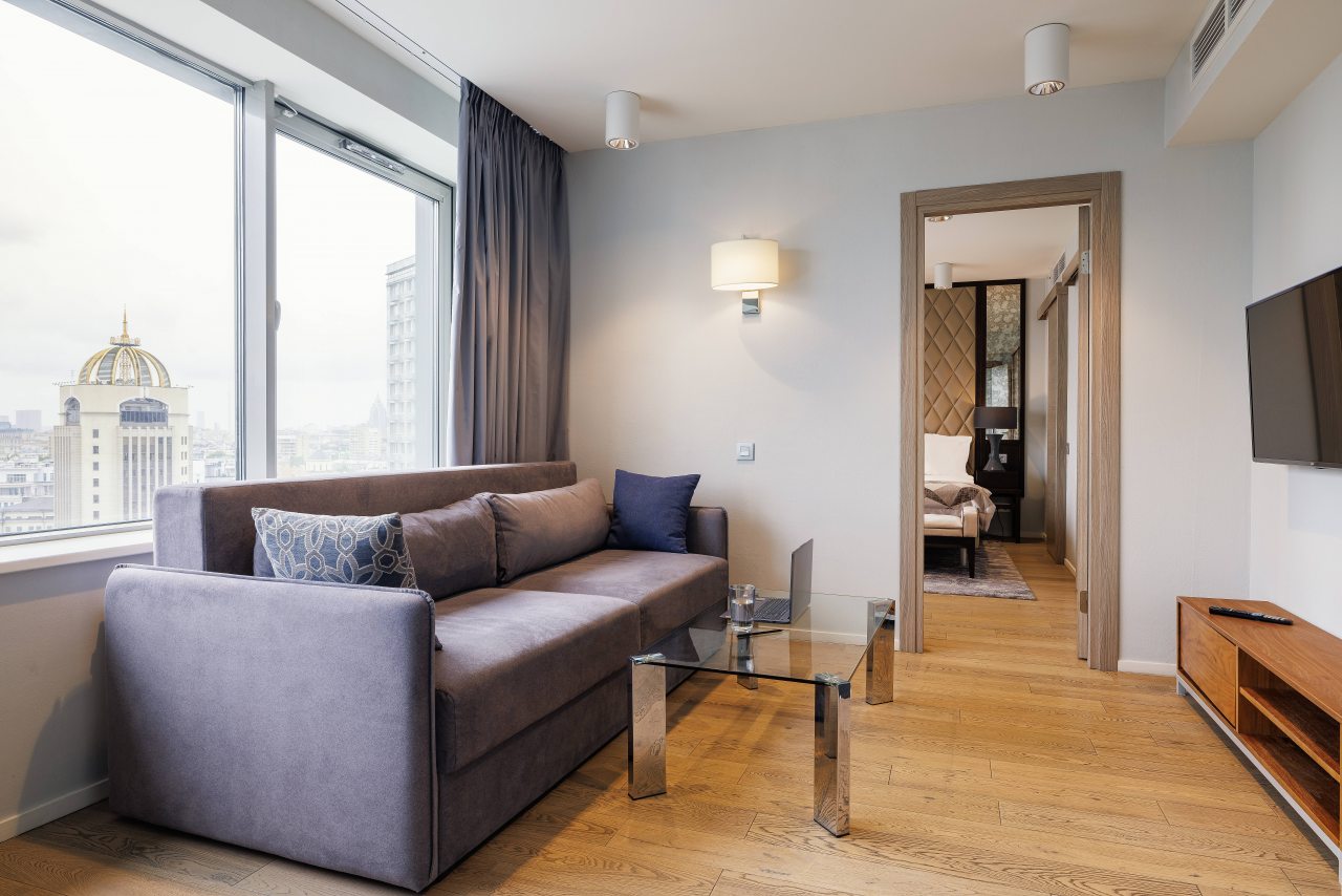 Апартаменты (С 1 спальней Комфорт), Апарт-отель Intermark Residence