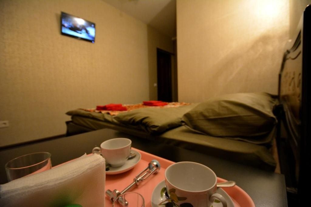 Двухместный (Стандартный двухместный номер с 1 кроватью) мини-отеля Ривьера, Москва