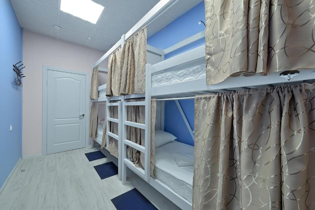 Номер (Кровать в общем номере для мужчин с 4 кроватями) хостела Рус-метро Динамо, Москва