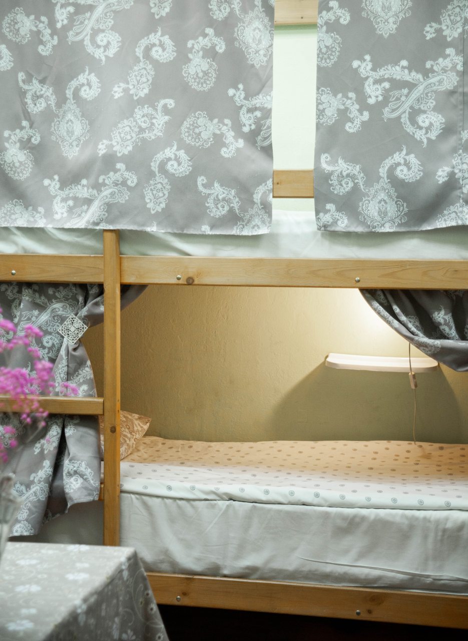 Восьмиместный (Кровать в общем 8-местном номере для мужчин и женщин), Хостел Парк Победы