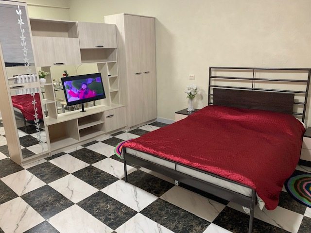 Апартаменты (Квартира-студия) гостиницы Лира Эконом Отель, Санкт-Петербург