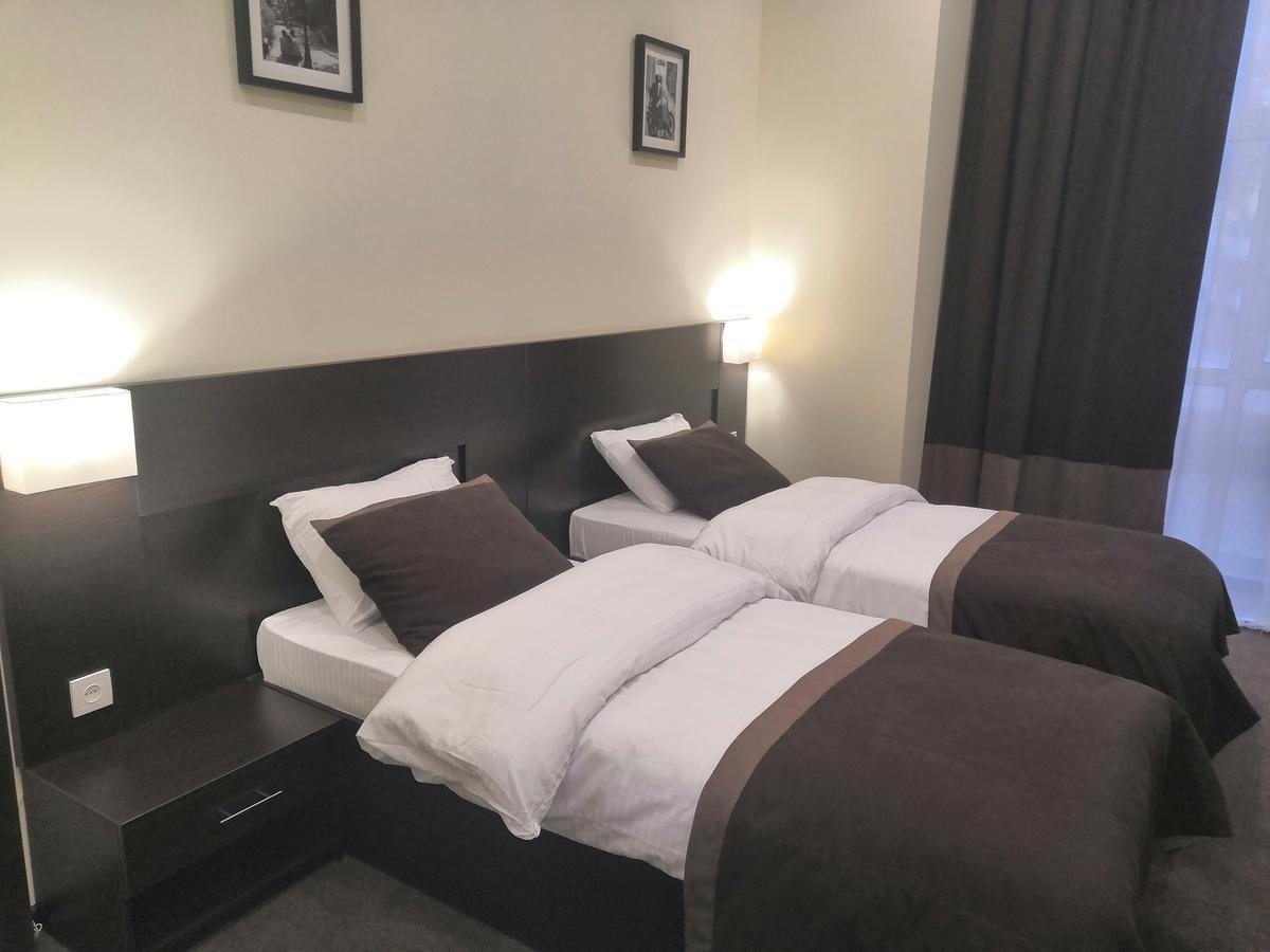 Двухместный (Двухместный номер с 2 отдельными кроватями и общей ванной комнатой), Гостиница Морган