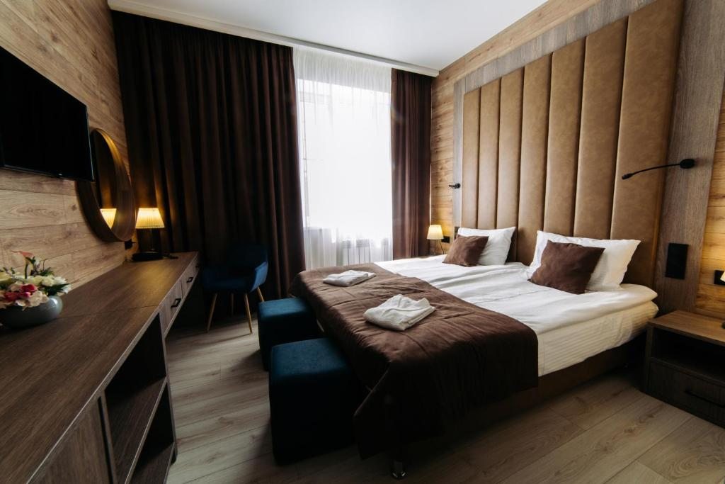 Двухместный (Улучшенный двухместный номер с 1 кроватью или 2 отдельными кроватями) отеля Веранда, Смоленск