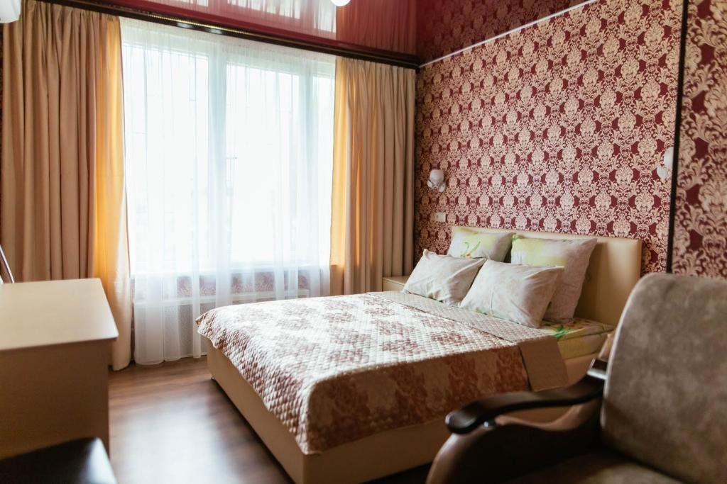 Двухместный (Просторный двухместный номер с 2 отдельными кроватями) отеля Беловежская, Москва