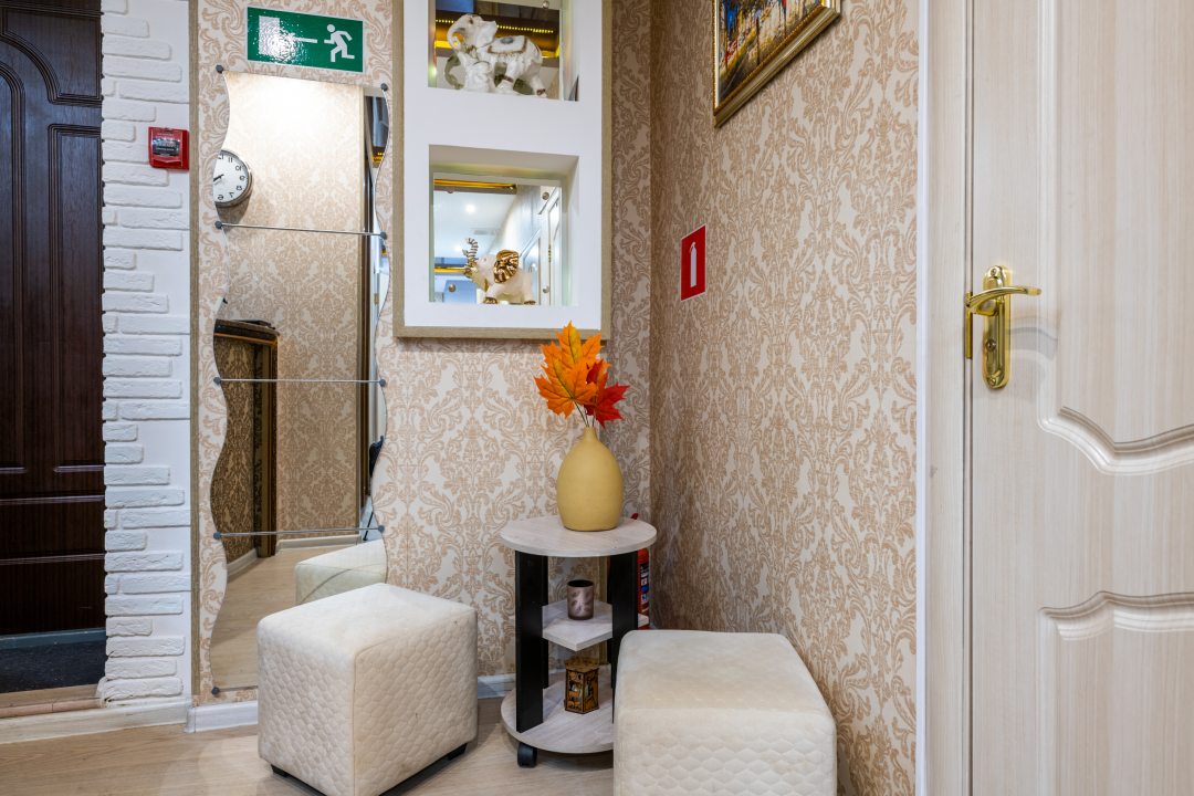 Двухместный (Двухместный номер с 1 кроватью и общей ванной комнатой) мини-отеля Солотель, Москва