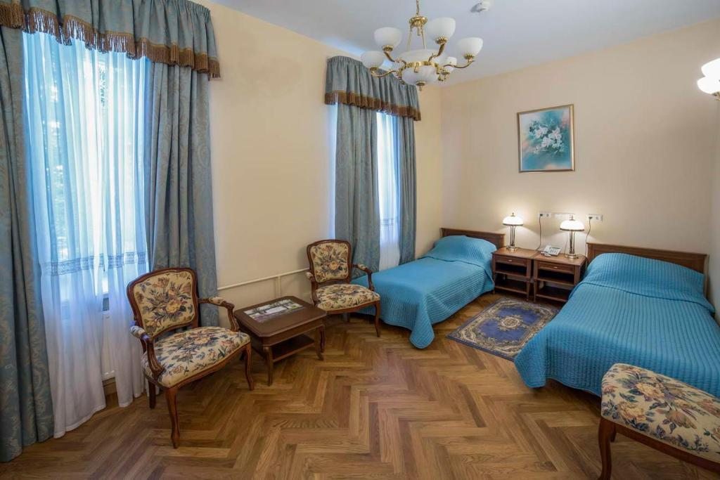 Двухместный (Стандартный двухместный номер с 2 отдельными кроватями) гостевого дома На Малой Невке, Санкт-Петербург