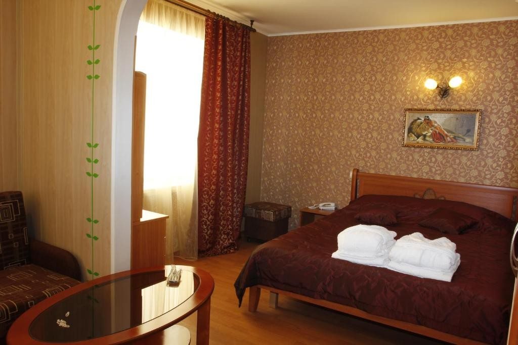 Двухместный (Двухместный номер «Комфорт» с 1 кроватью) мини-отеля На Шмидта, Санкт-Петербург
