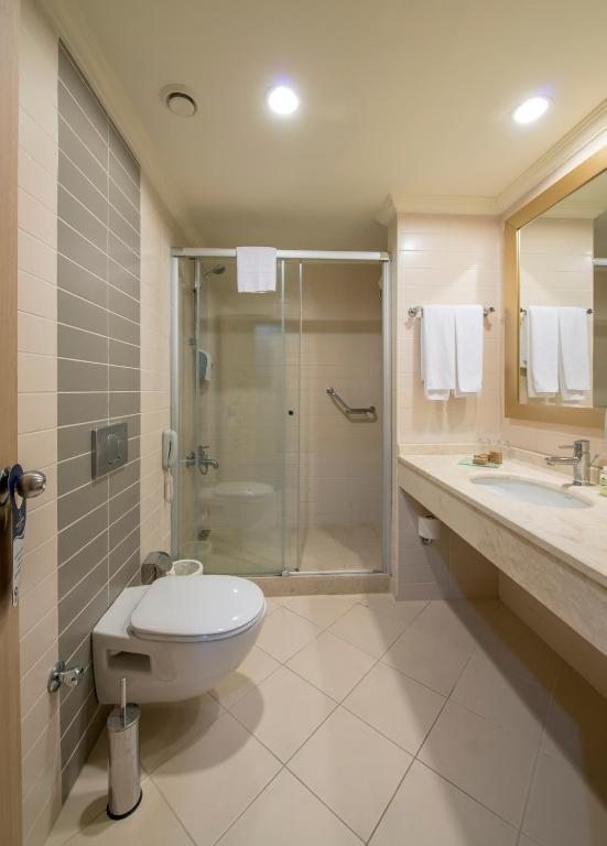 Двухместный (Двухместный номер с 1 кроватью или 2 отдельными кроватями и частичным видом на море) курортного отеля Crystal Family Resort & Spa, Белек