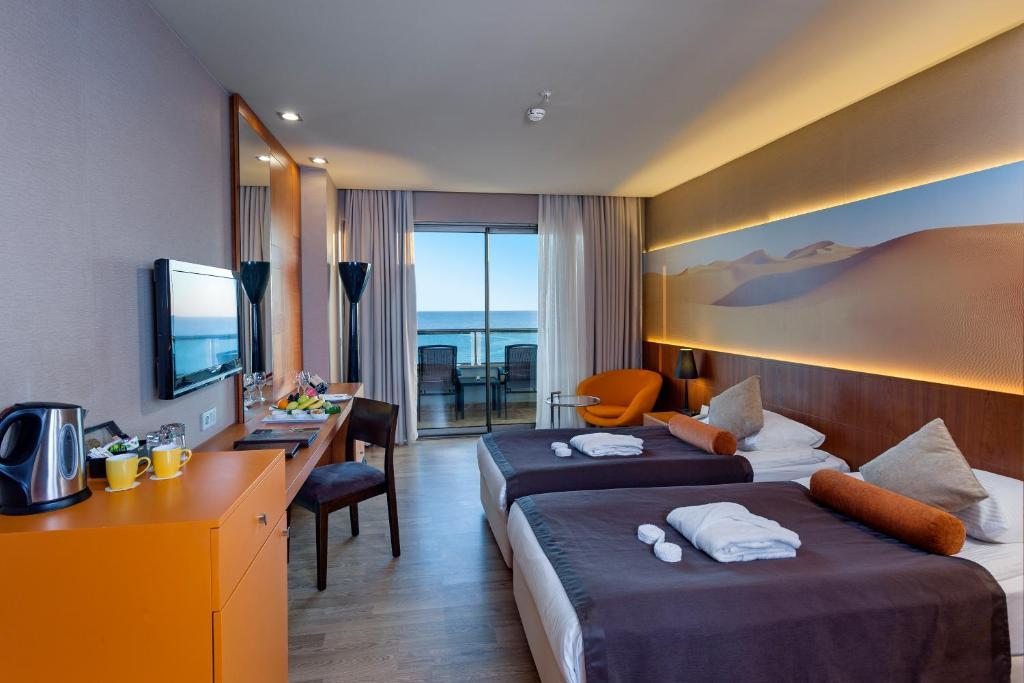 Двухместный (Стандартный номер с видом на море) курортного отеля Sensimar Belek Resort & Spa, Белек