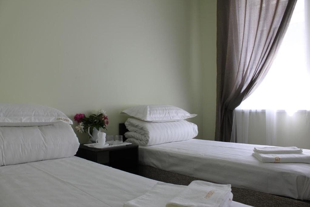 Номер (Односпальная кровать в общем номере) мини-отеля Oneginn, Благовещенск (Амурская область)