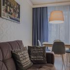 Апартаменты (Светлые двухкомнатные с сауной #23), Отель Априори