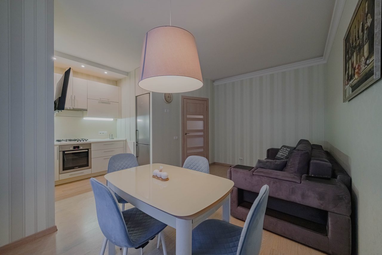 Апартаменты (Светлые двухкомнатные с сауной #23), Отель Априори