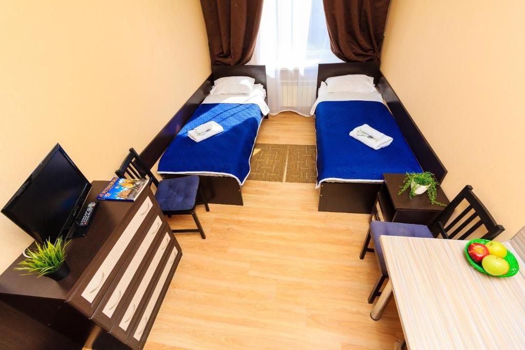 Двухместный (Двухместный номер с 2 отдельными кроватями и общей ванной комнатой) гостевого дома На Казанской, Санкт-Петербург