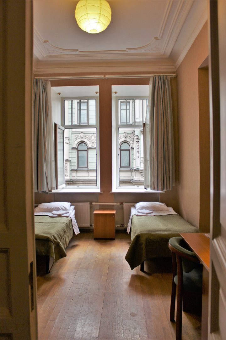 Двухместный (Двухместный номер с 1 кроватью или 2 отдельными кроватями, общая ванная комната) мини-отеля Восстания 3, Санкт-Петербург