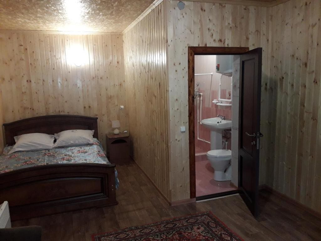 Двухместный (Двухместный номер Делюкс с 1 кроватью) гостевого дома На Орджоникидзе 6д, Теберда