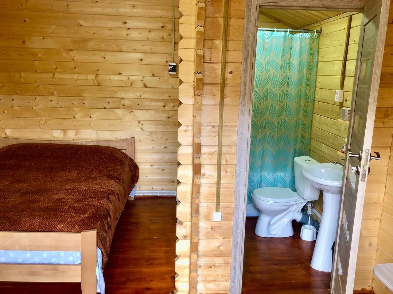 Двухместный (Домик из дерева), База отдыха Панорама