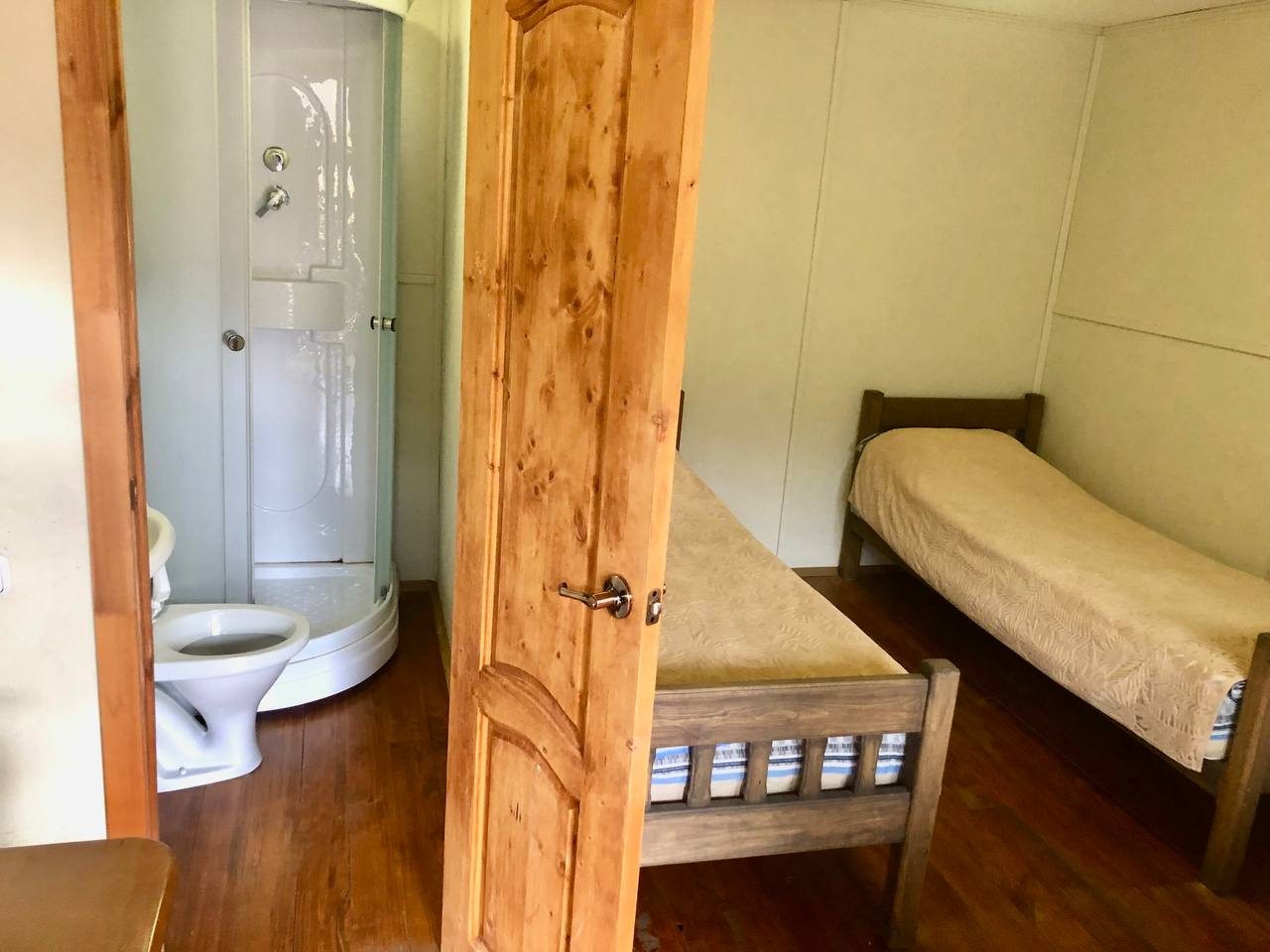 Двухместный (Двухместный номер с 2 отдельными кроватями и видом на горы), База отдыха Панорама