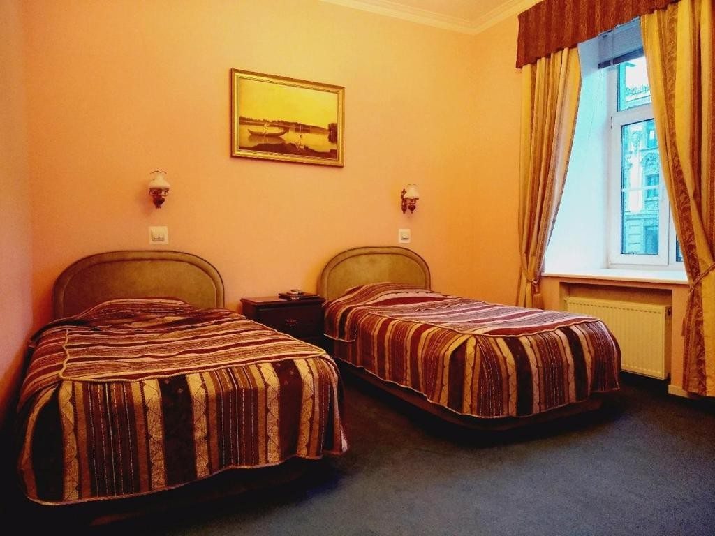 Двухместный (Классический двухместный номер с 2 отдельными кроватями) мини-гостиницы Гостевой Центр Коралл, Санкт-Петербург