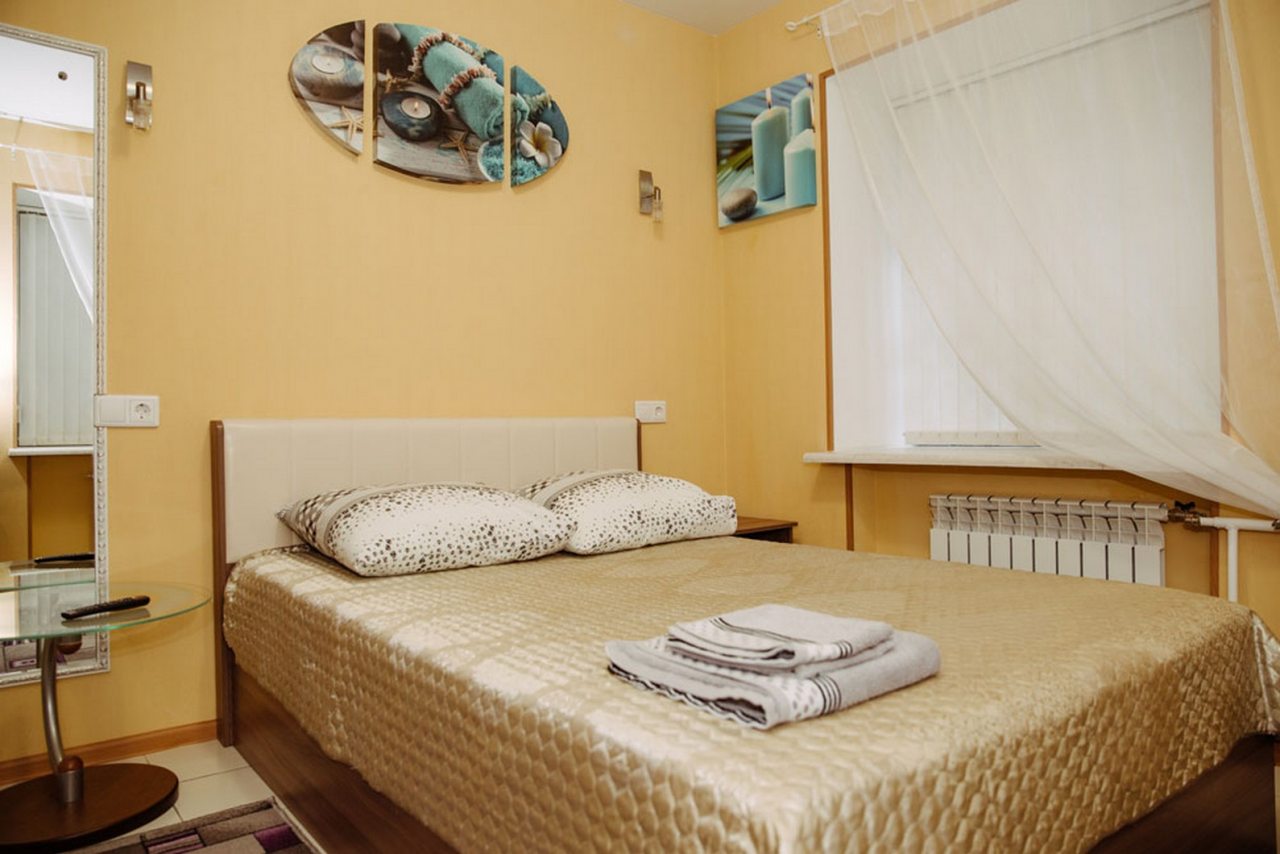 Двухместный (Двухместный номер 1 кроватью) мини-отеля Элеон, Пермь