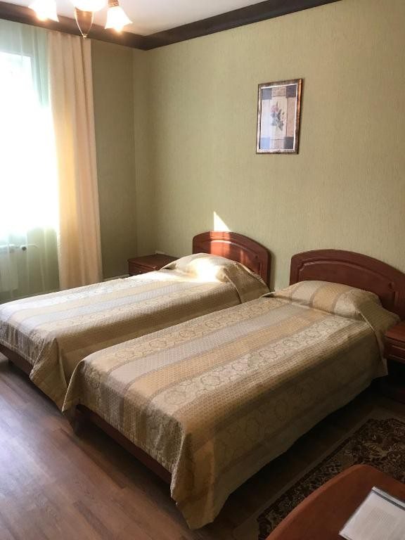 Двухместный (Двухместный номер с 2 отдельными кроватями и собственной ванной комнатой) отеля Мини-отель Снежная Долина, Красноярск