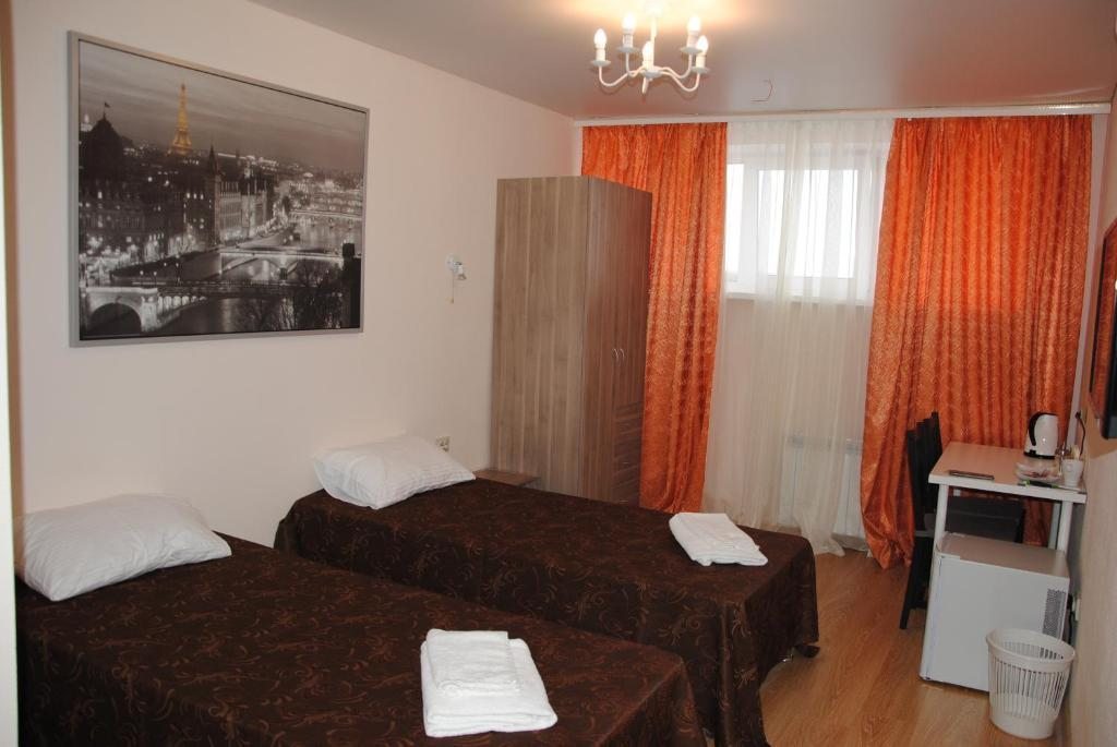 Двухместный (Стандартный двухместный номер с 1 кроватью или 2 отдельными кроватями) отеля One Way, Уфа