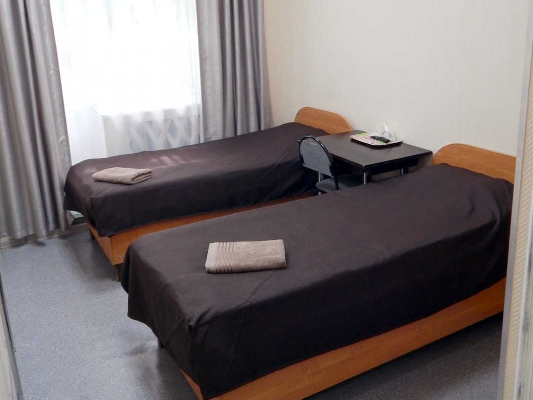 Двухместный (Стандартный двухместный с 2 отдельными кроватями (TWIN)) мини-отеля Винтаж, Чебоксары