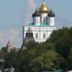 Вид на реку Великая, Мини-отель Фаворит