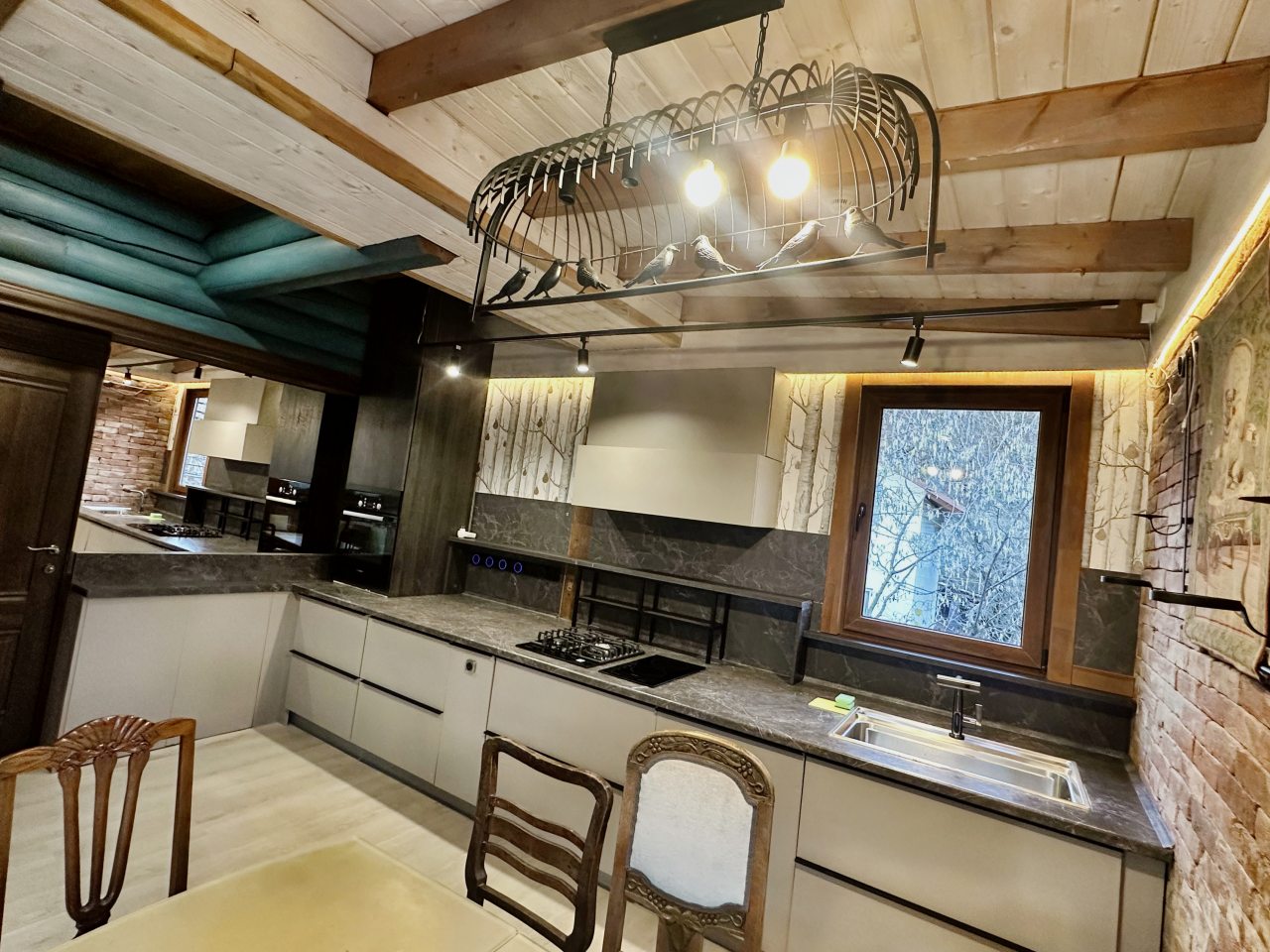 Апартаменты (Трехкомнатные с видом на горы), Гостиница Снегири Village