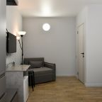 De Luxe (Двухместный номер с 1 кроватью + дополнительная кровать), Гостевой дом Центральный