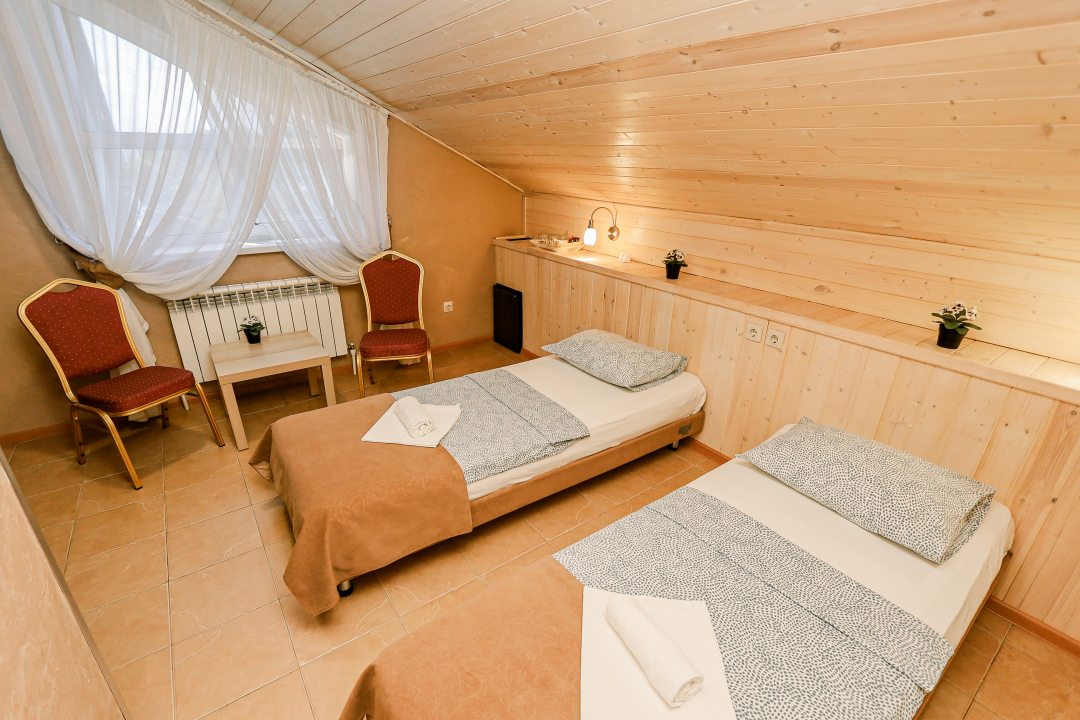 Двухместный (Двухместный номер с 2 односпальными кроватями) гостевого дома Бархат, Ижевск