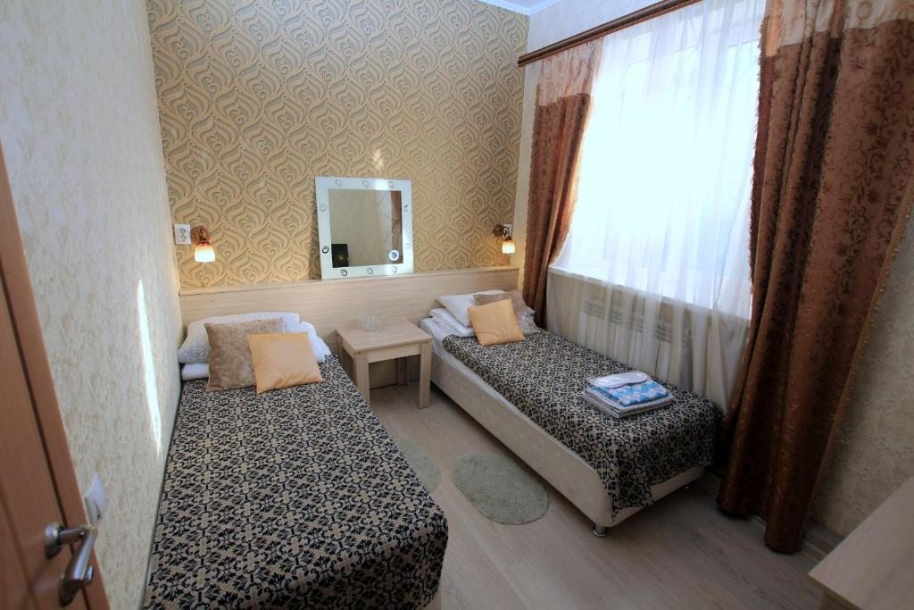 Двухместный (Бюджетный двухместный номер с 1 кроватью или 2 отдельными кроватями) гостиницы Кубань Восток, Краснодар