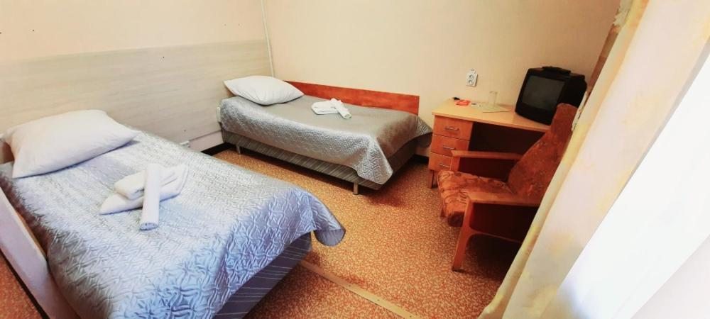 Двухместный (Стандартный двухместный номер с 2 отдельными кроватями) гостиницы Олония, Олонец