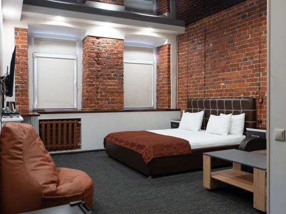Фотография номера гостиницы Кирпич