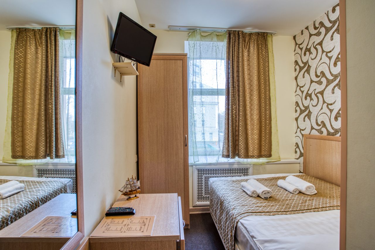 Двухместный (Двухместный номер «Эконом» с 1 кроватью) гостиницы Москва Комфорт