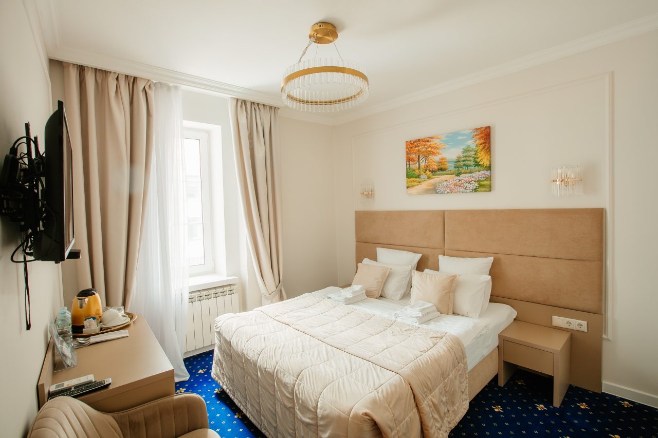 Двухместный (Бюджетный двухместный номер с 1 кроватью) отеля Люмьер, Москва