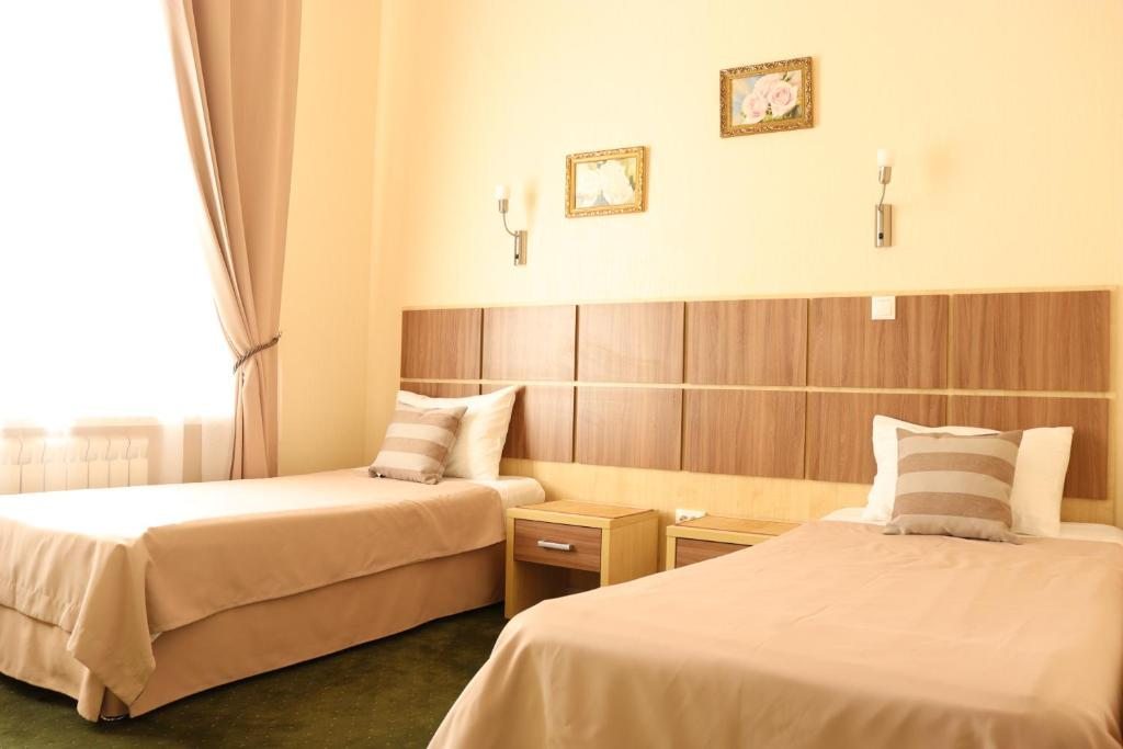 Двухместный (Стандартный двухместный номер с 2 отдельными кроватями) гостиницы Медовая, Москва