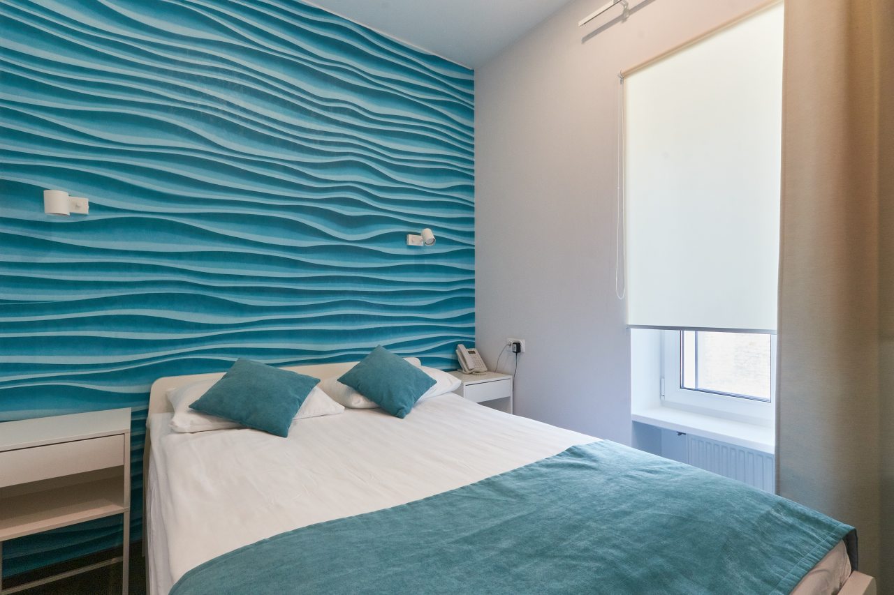Двухместный (Небольшой номер с двуспальной кроватью), STEPS HOTEL