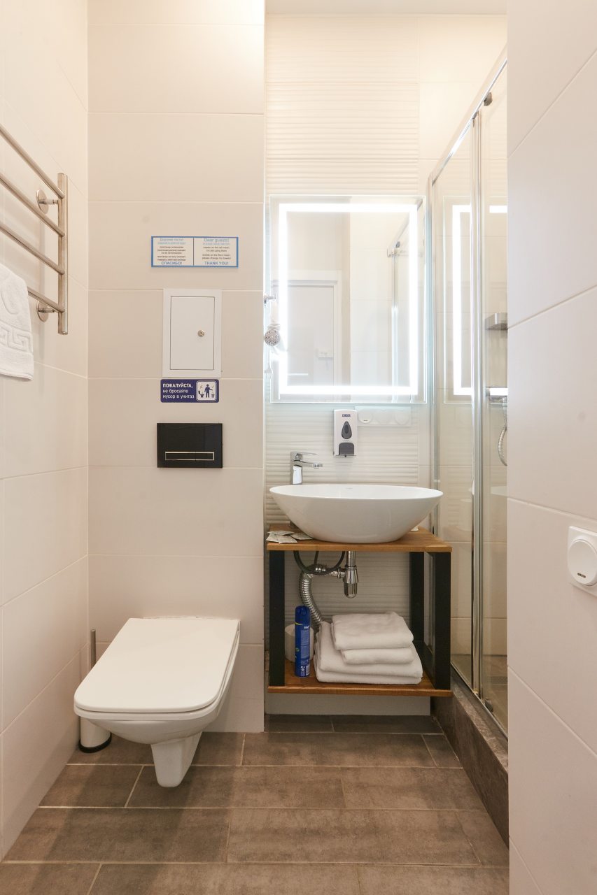 Двухместный (Небольшой номер с двуспальной кроватью), STEPS HOTEL