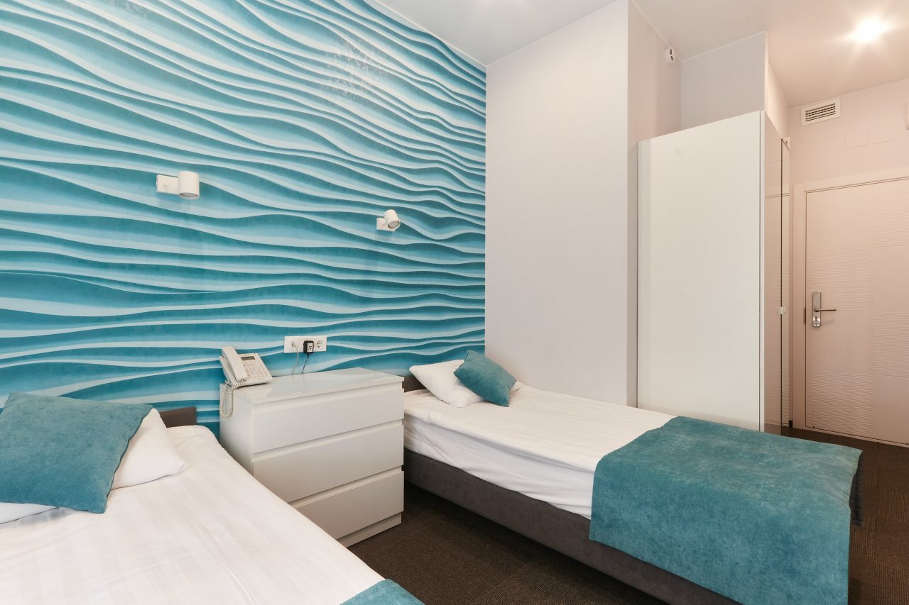 Двухместный (Стандартный номер с 2 отдельными кроватями), STEPS HOTEL